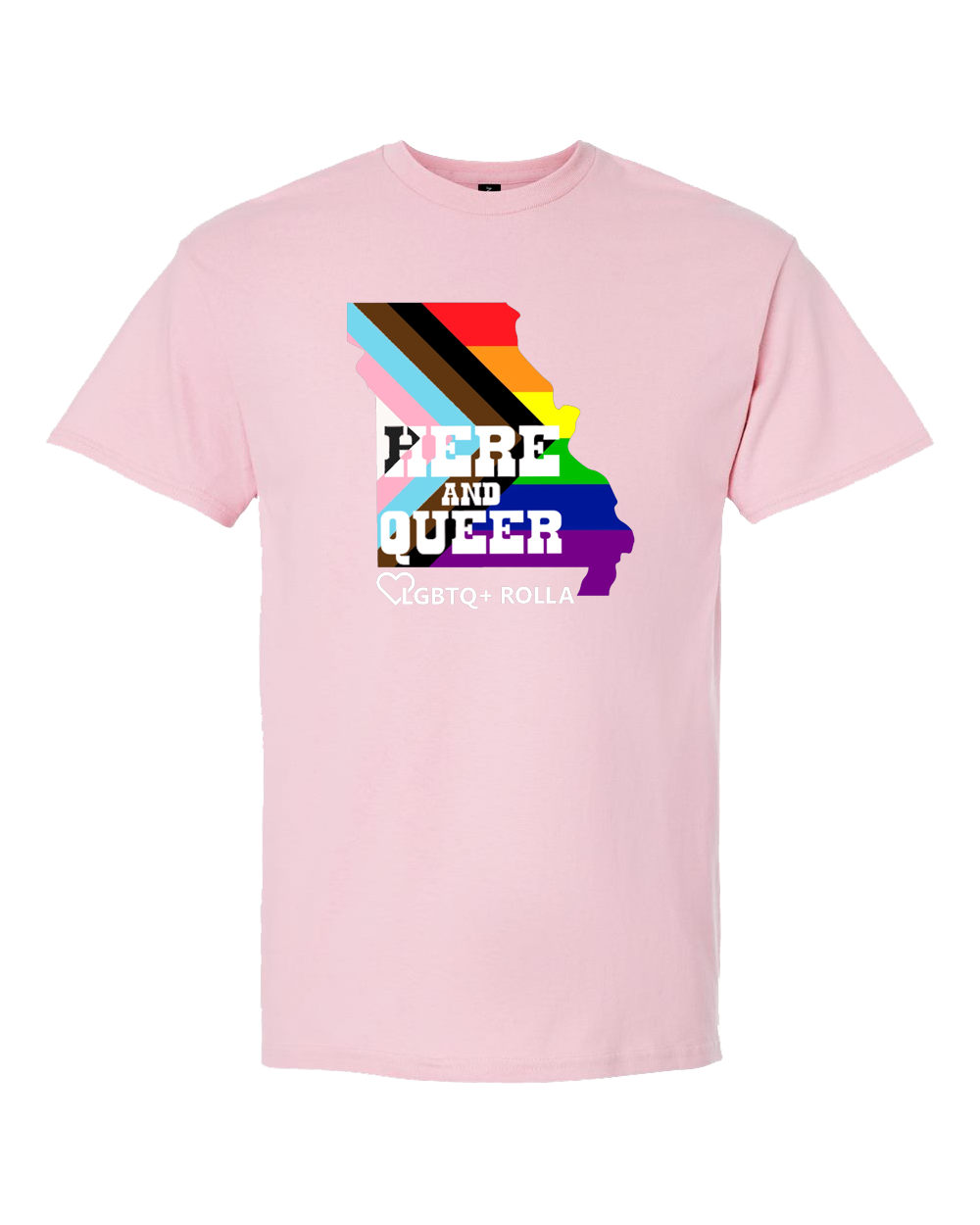 Here & Queer Missouri (Colors) - Gildan Ultra Cotton